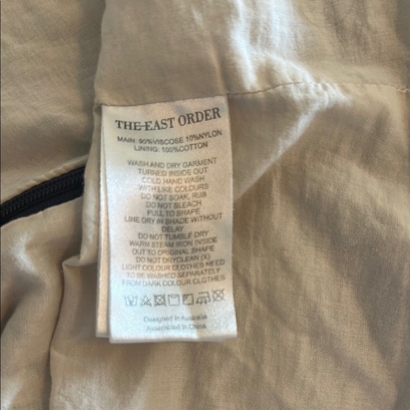 Brown and Cream Ruffled Puff Sleeve Sundress - Picture 4 of 4